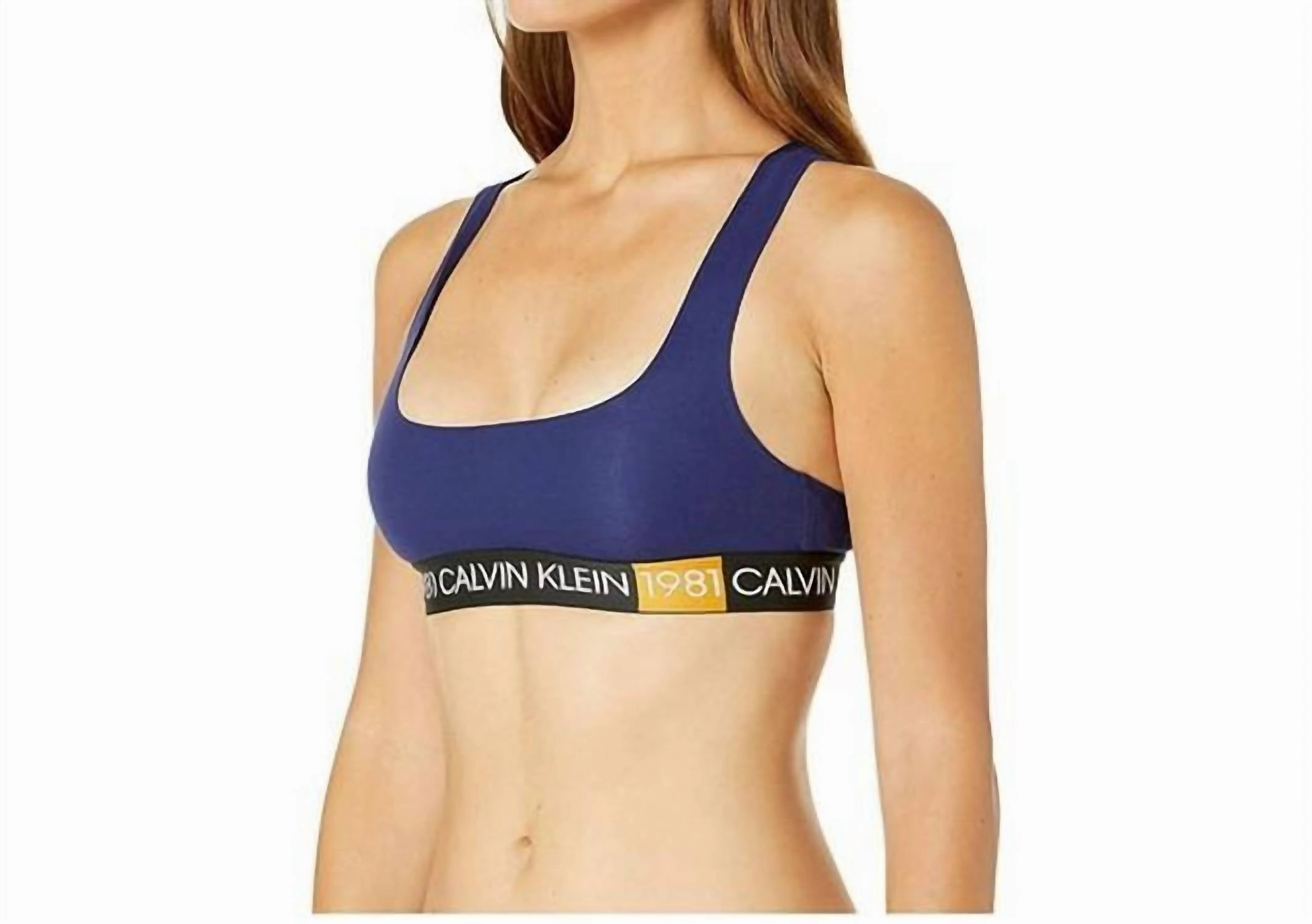 1981 Bold Unlined Bralette In Purple Night