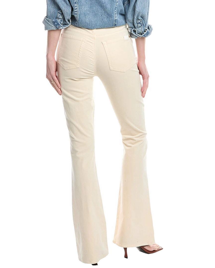 7 For All Mankind Ali High-Waist Eggshell Jean