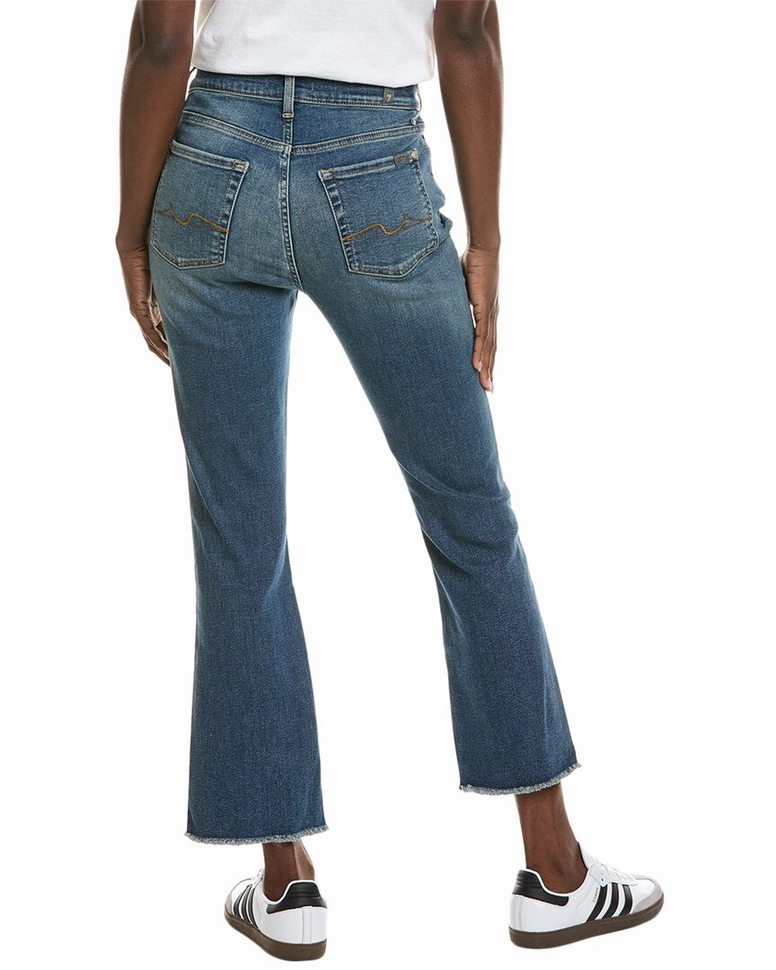 7 For All Mankind High-Waist Sunflower Slim Kick Jean