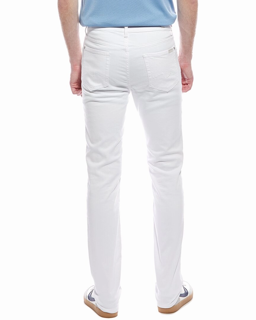 7 For All Mankind Slimmy White Modern Slim Jean