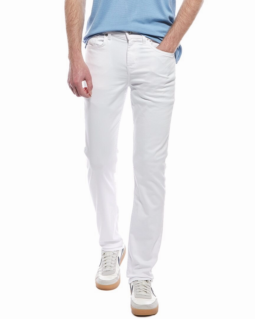 7 For All Mankind Slimmy White Modern Slim Jean