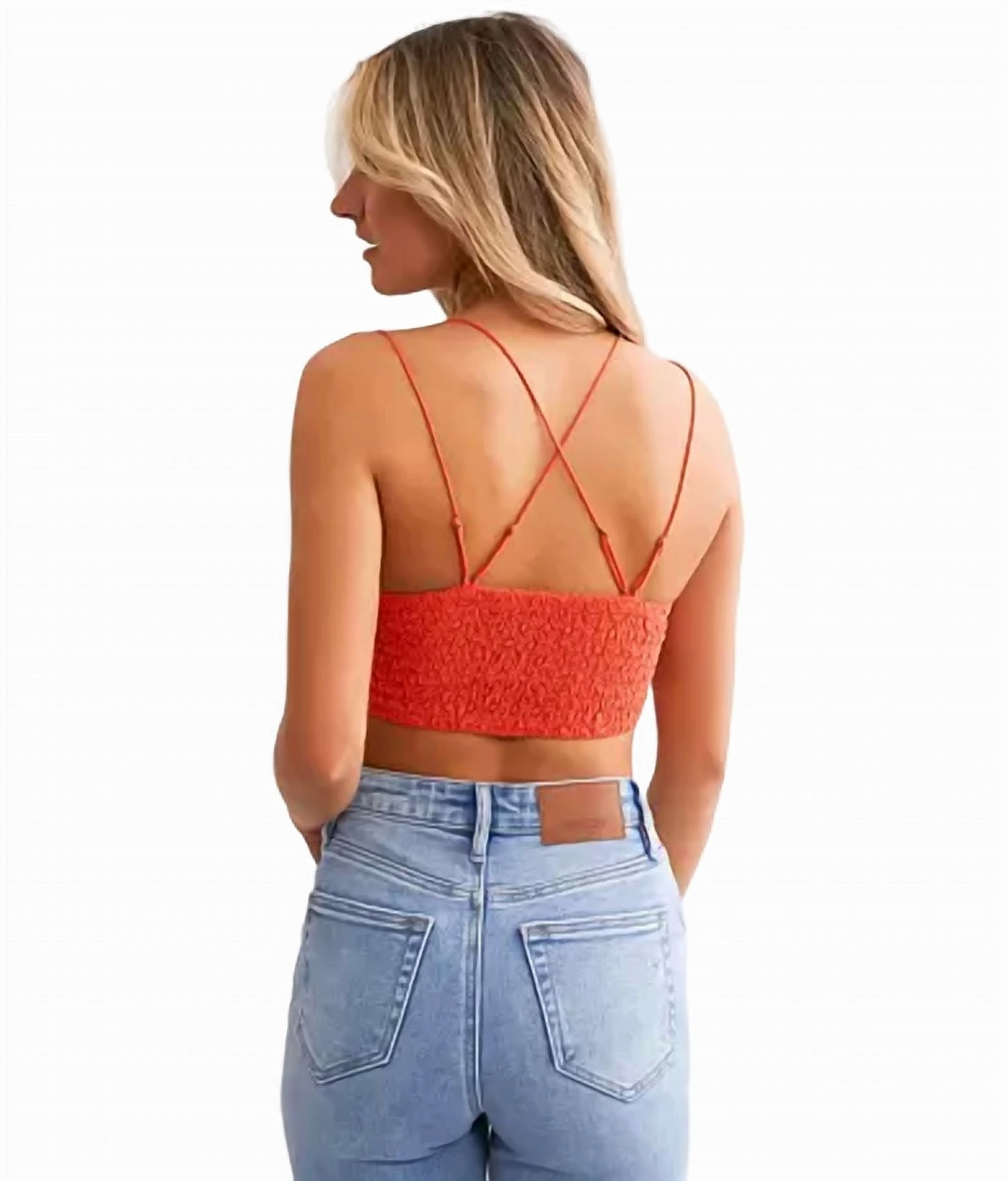 Adella Bralette In Watermelon