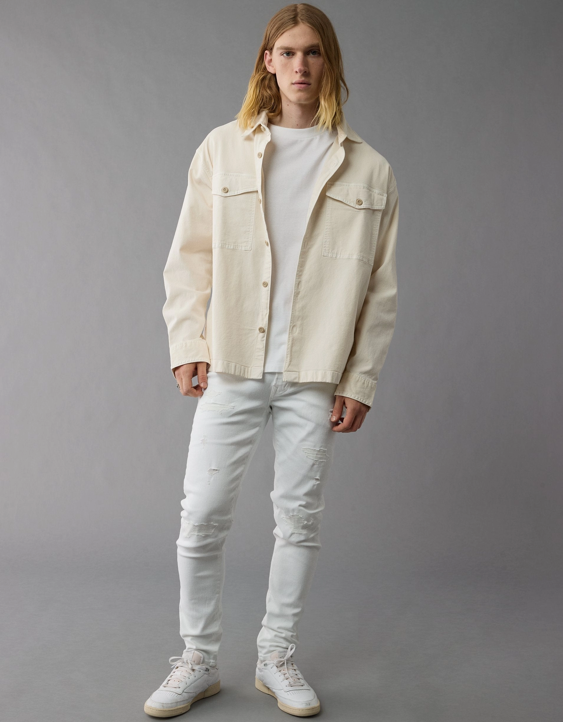 AE AirFlex  Patched Athletic Skinny Jean