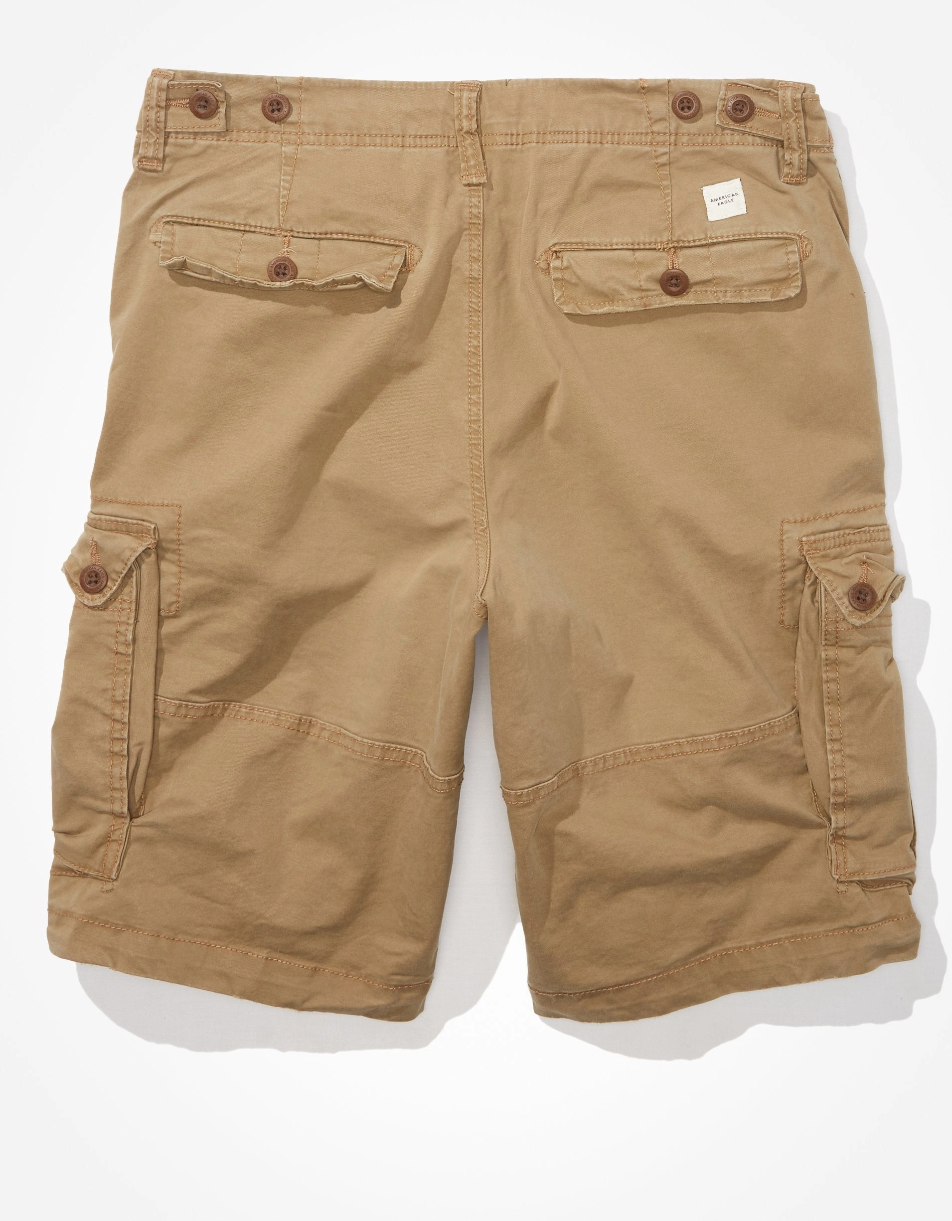 AE Flex 12" Lived-In Longer Length Cargo Short