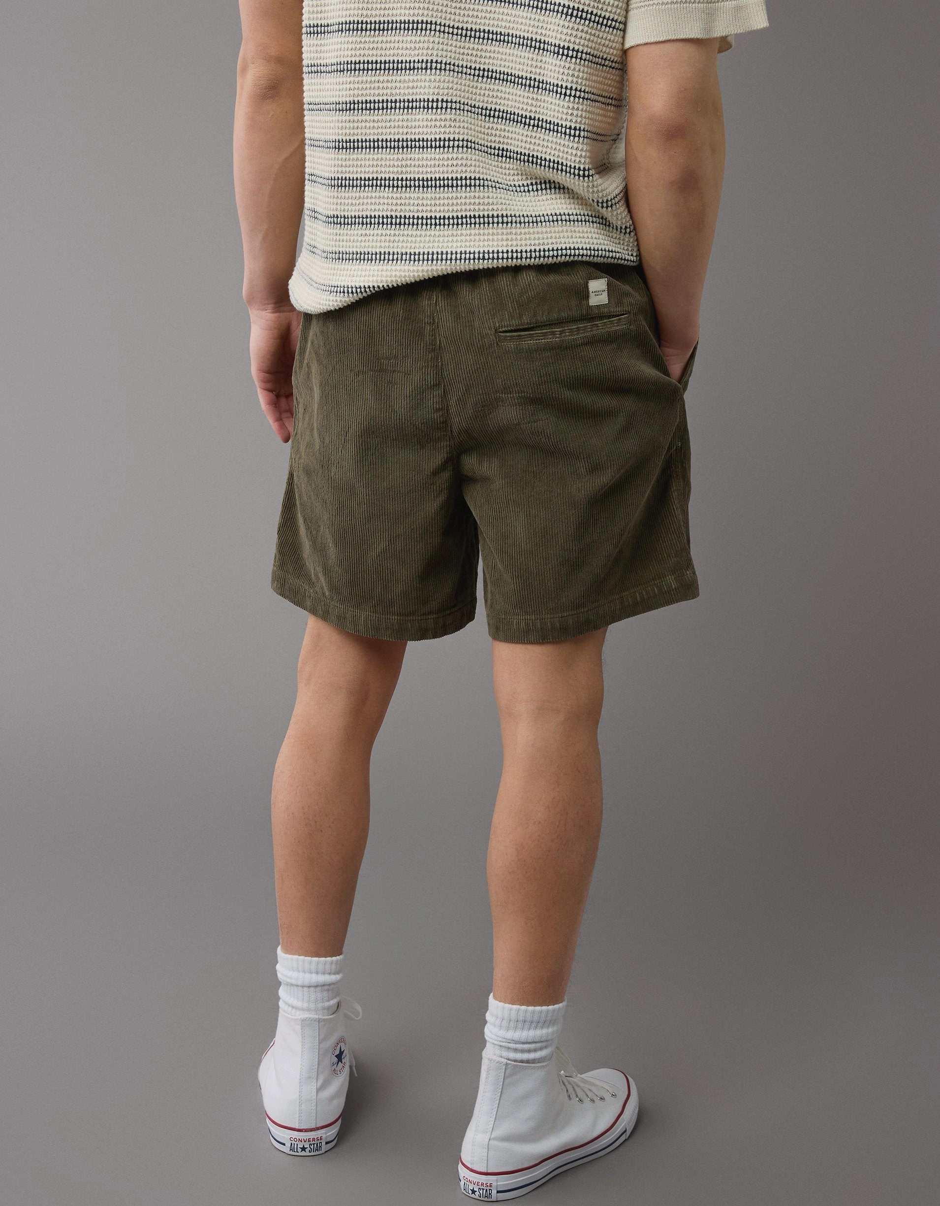 AE Flex 7" Corduroy Lived-In Trekker Short