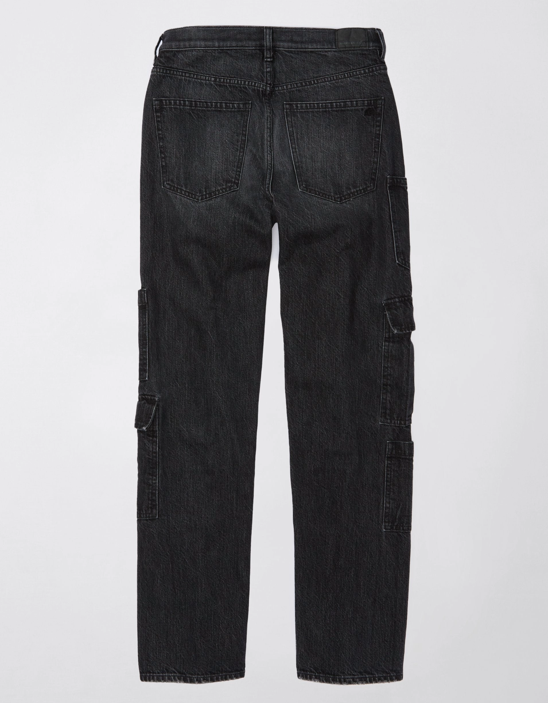 AE Super High-Waisted Baggy Straight Cargo Jean