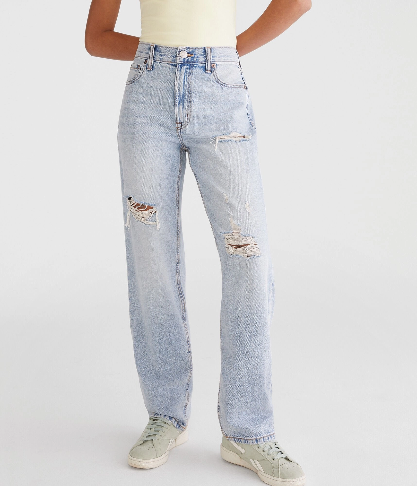 Aeropostale High-Rise Baggy Jean