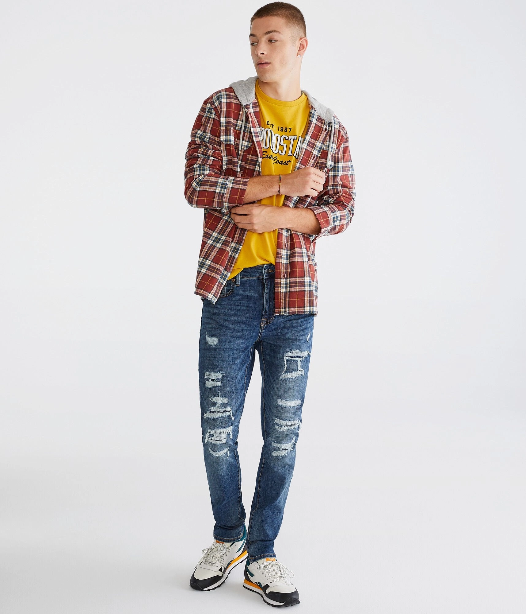 Aeropostale  Skinny Premium Max Stretch Jean With Coolmaxar Technology