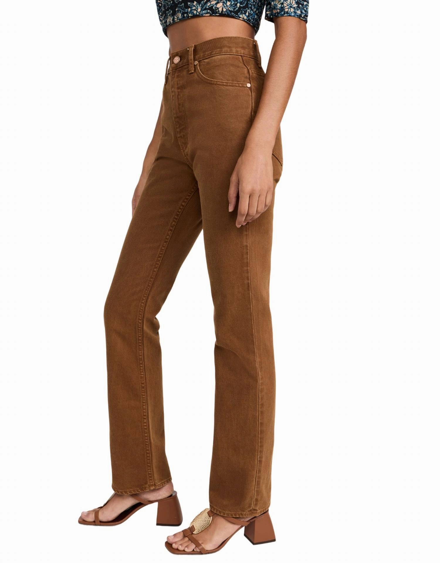 Agnes Jeans In Umber Wash
