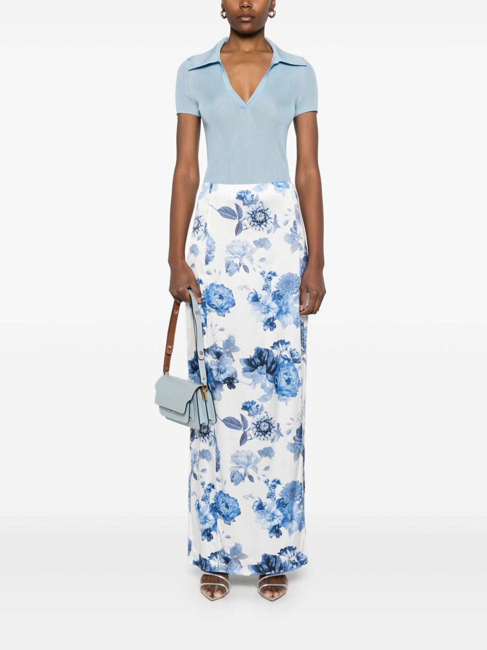 Alice   Olivia Women's Skirts Clear blue