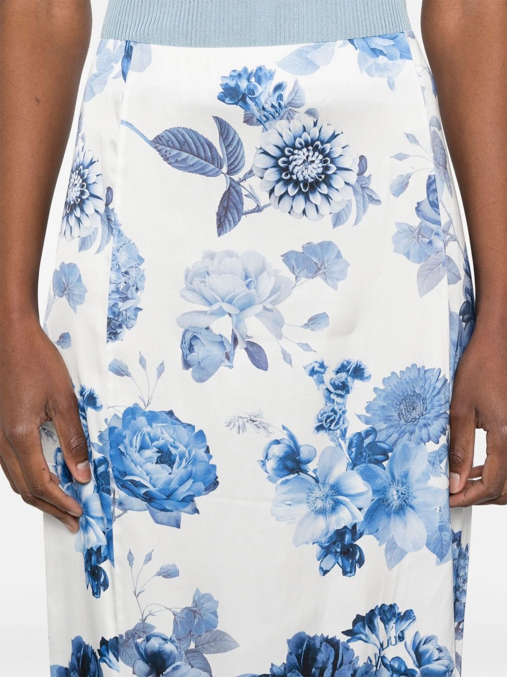Alice   Olivia Women's Skirts Clear blue