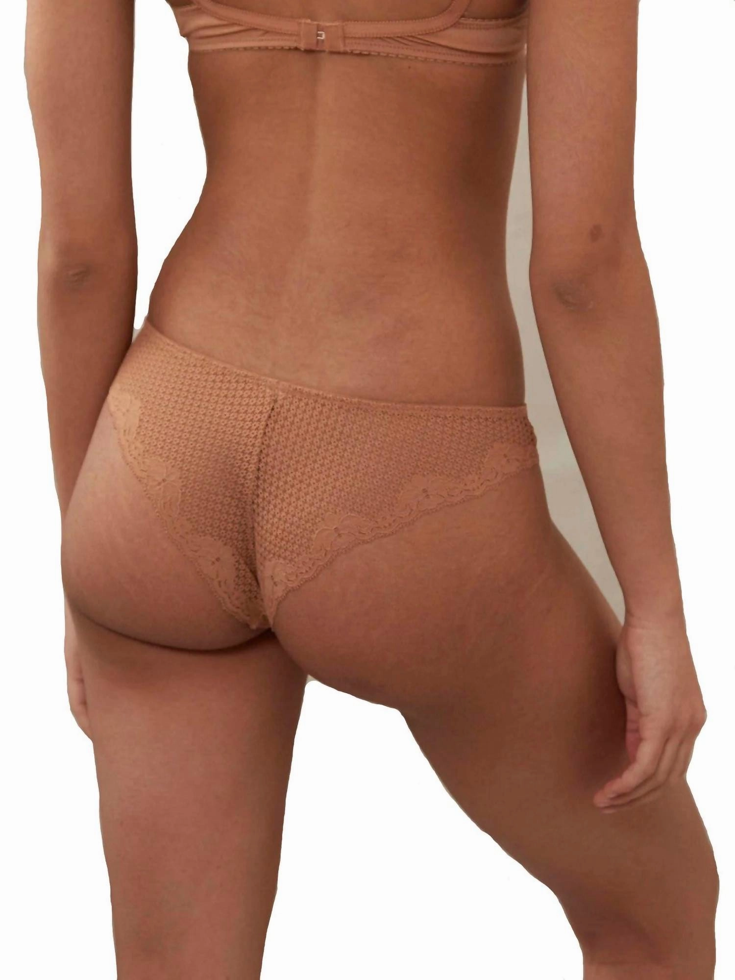 Alice Brazilian Panty In Caramel