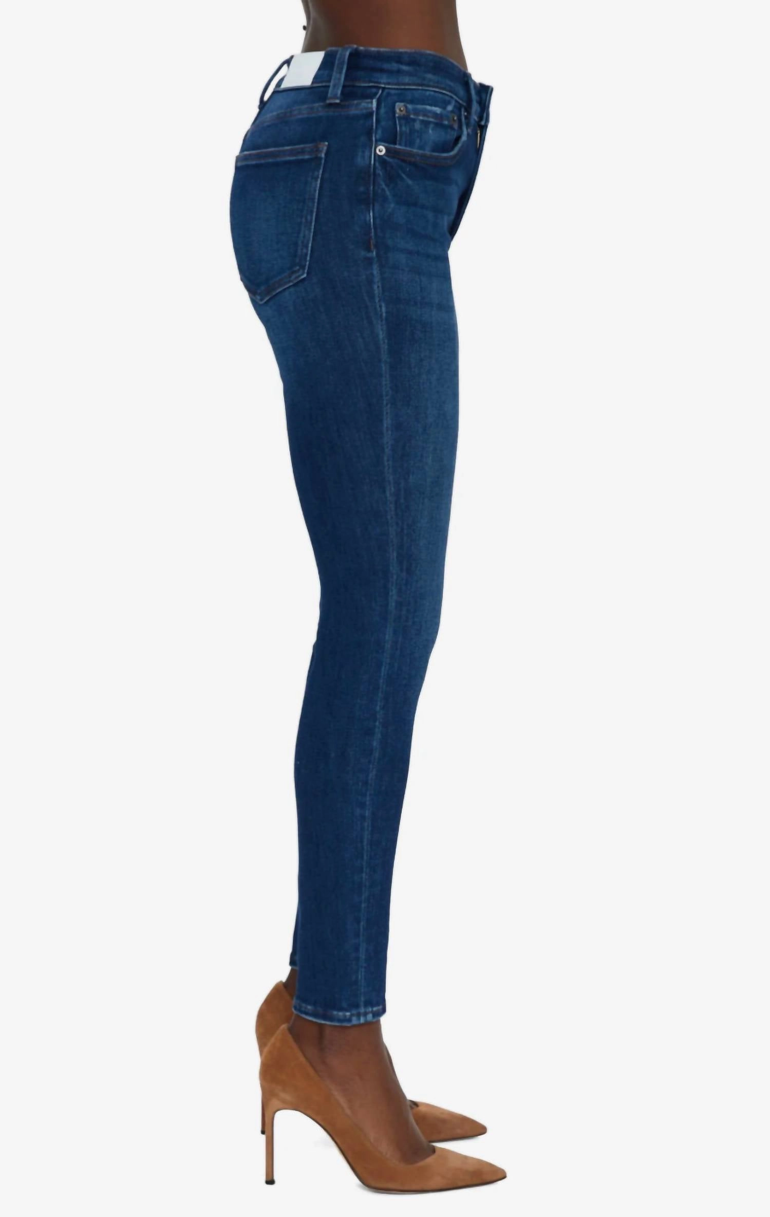 Aline High Rise Skinny Jeans In Rosslyn