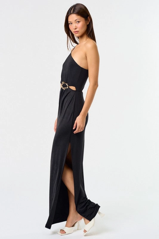 Amalfi Sunset One Shoulder Dress