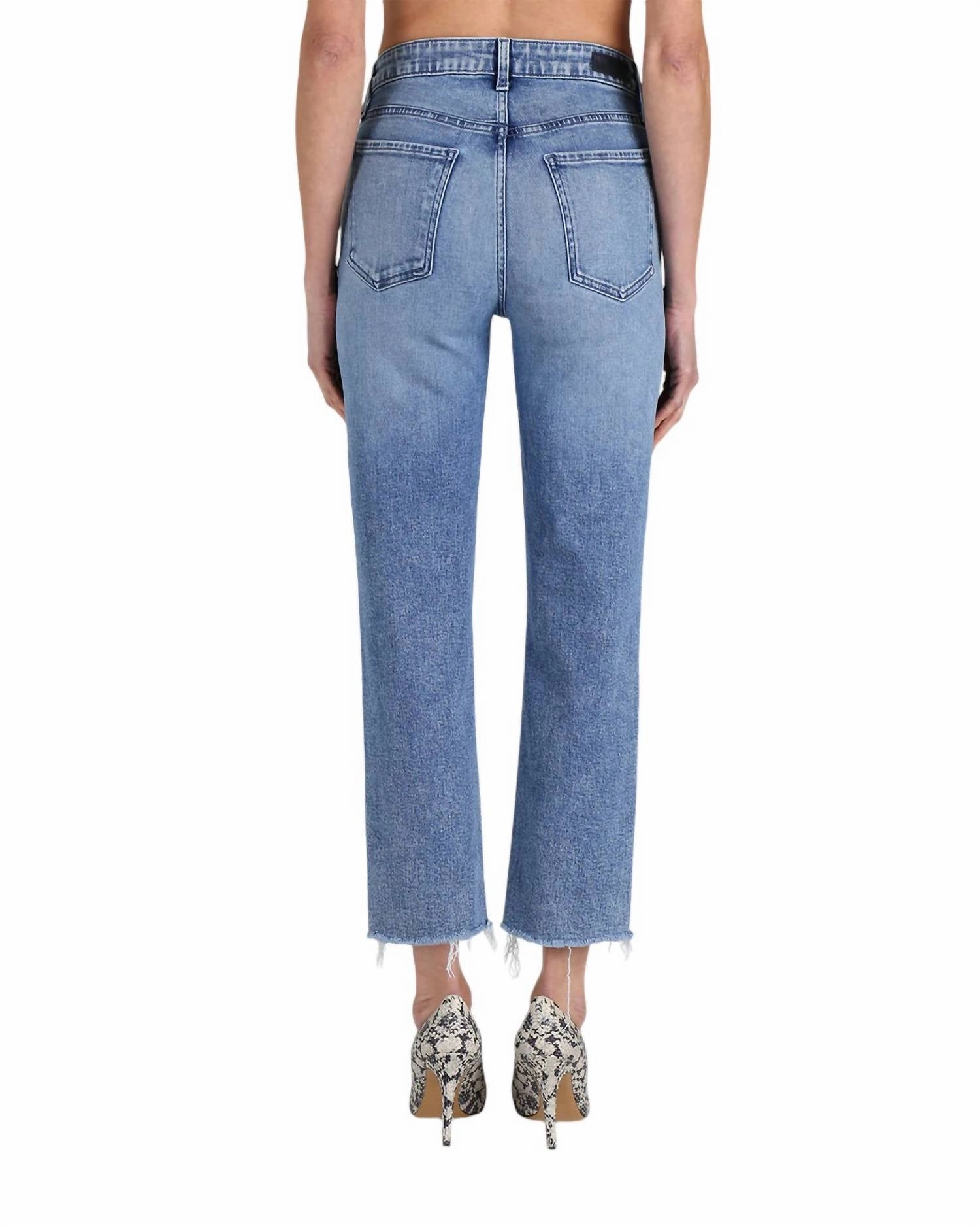 Amelia Straight Leg Jean In Lush