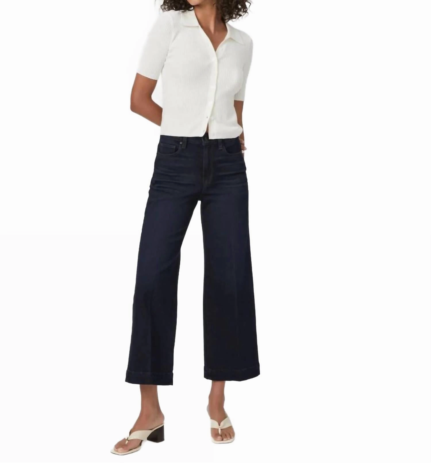 Anessa Ankle Wide Leg Pants In Duchess