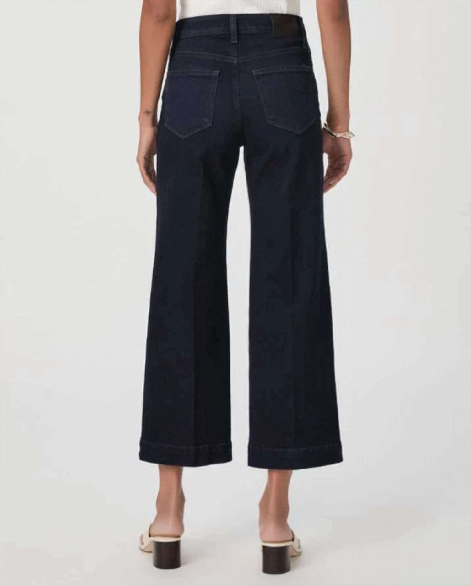 Anessa Ankle Wide Leg Pants In Duchess