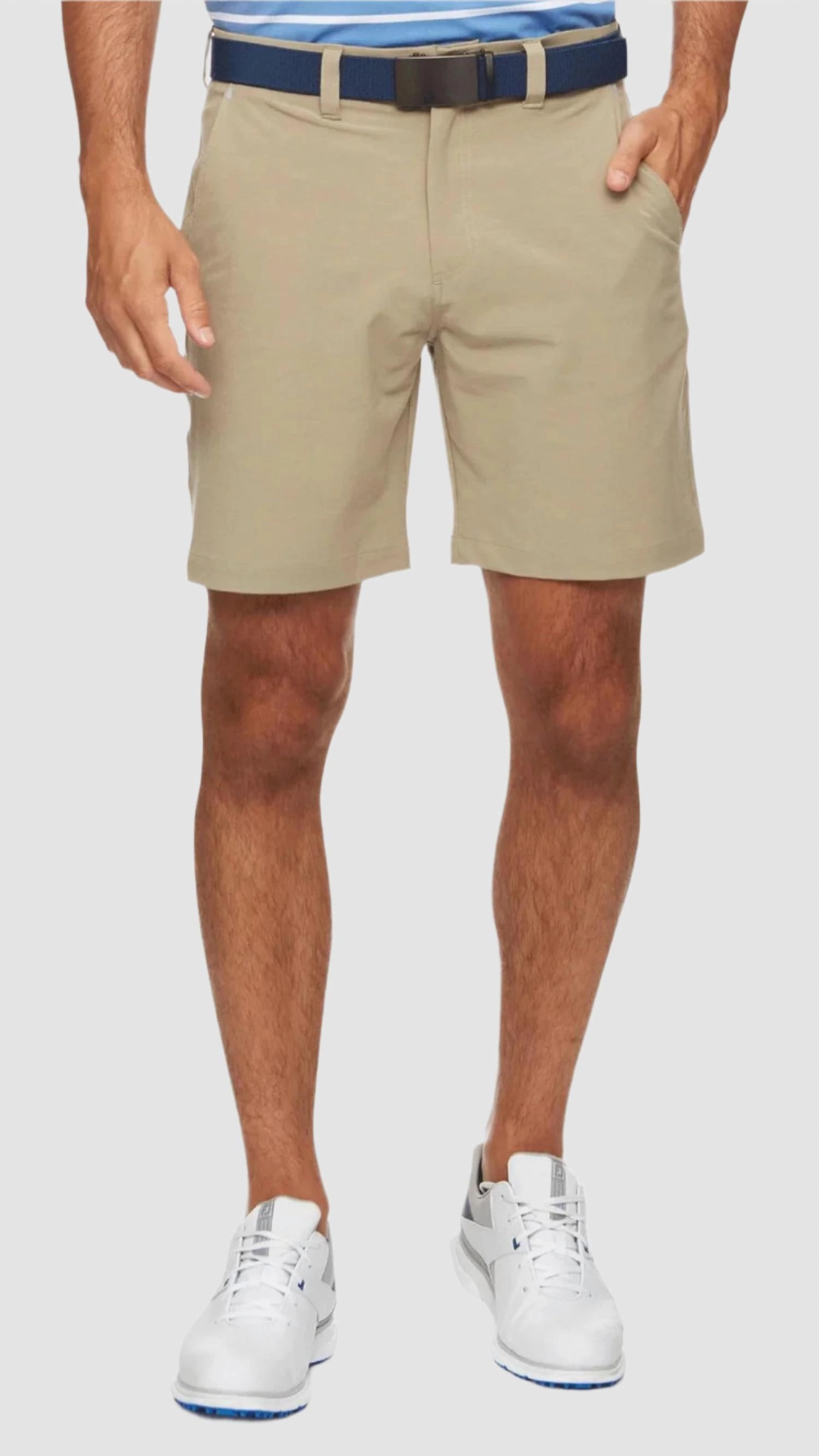 Any-Wear Hybrid 8" Short In Khaki