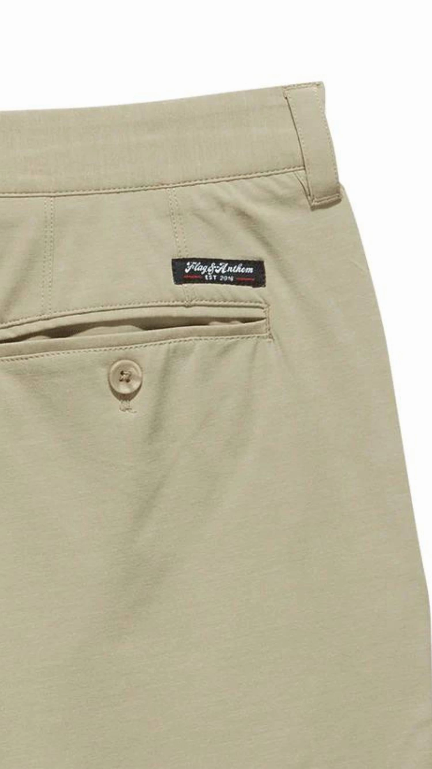 Any-Wear Hybrid 8" Short In Khaki