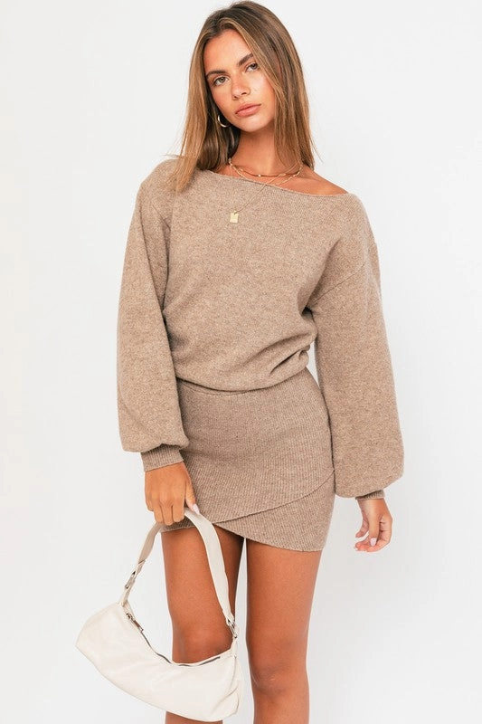 Ashton Sweater Mini Dress - Small