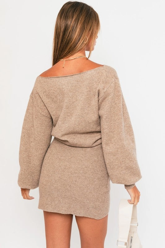 Ashton Sweater Mini Dress - Small
