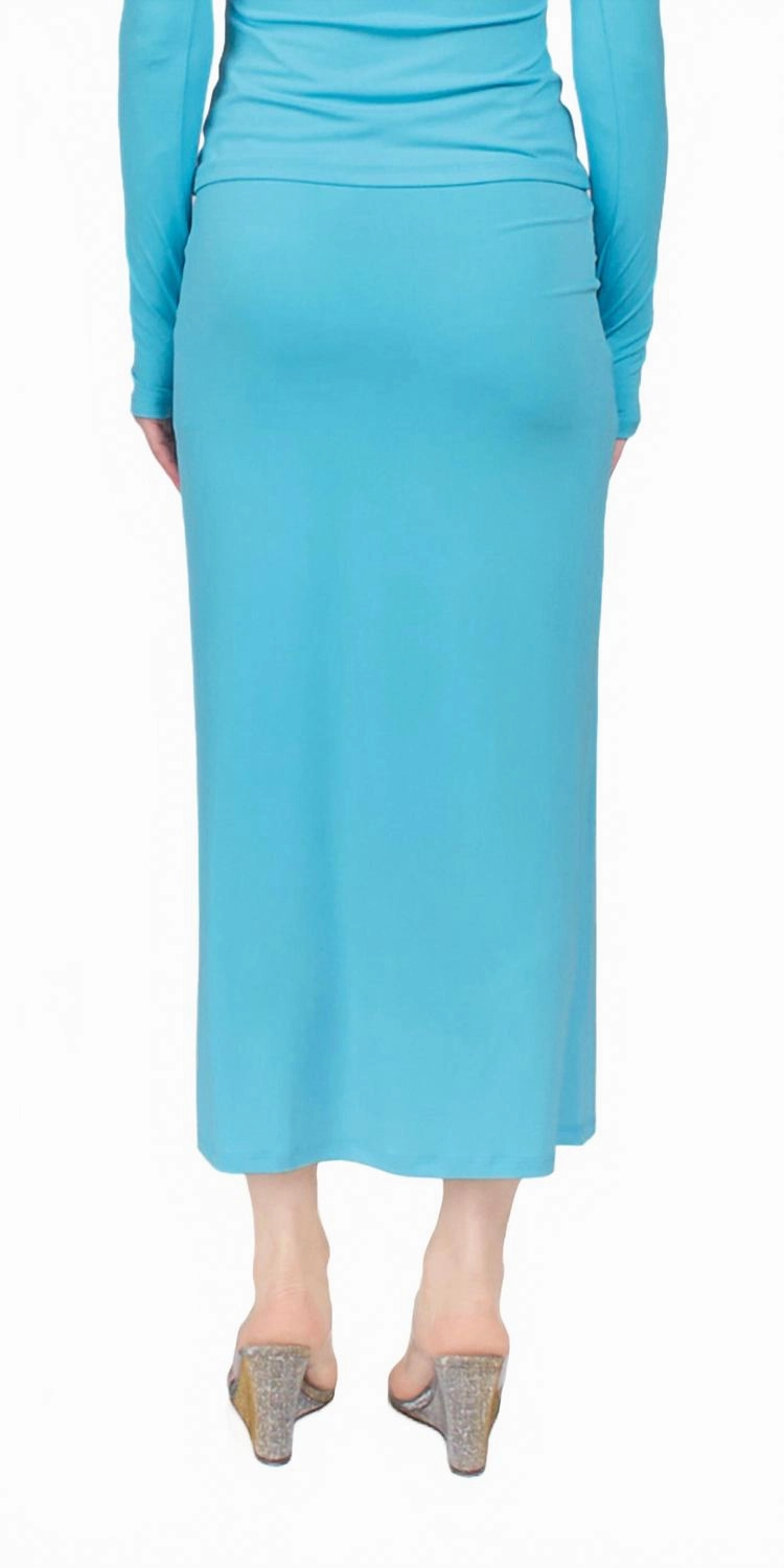 Axew Skirt In Turquoise