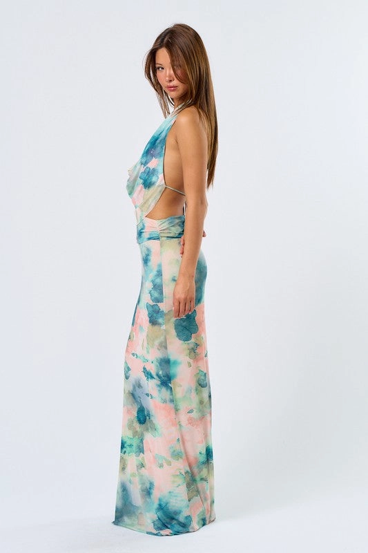 Back to Capri Maxi Dress