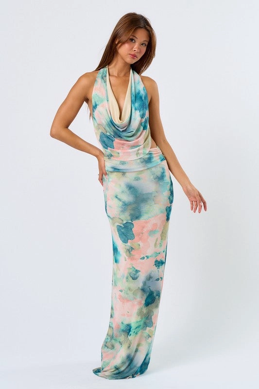 Back to Capri Maxi Dress
