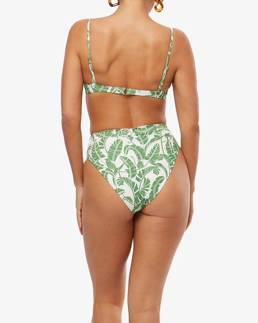 Balconette Animal Tree Bikini Top