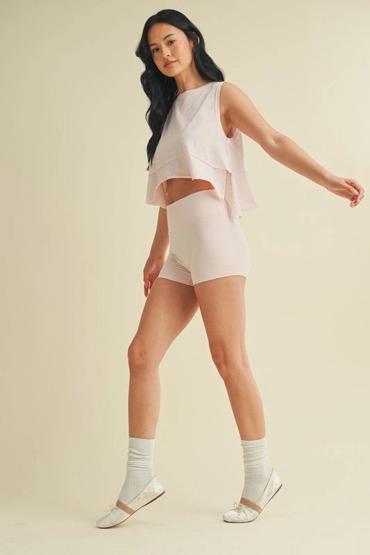 Ballet Pink Studio Layering Tee