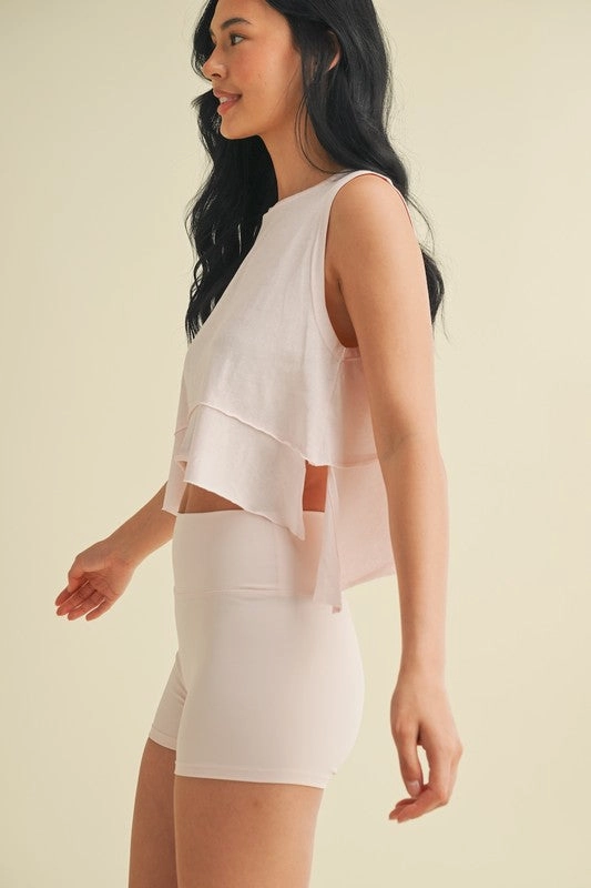 Ballet Pink Studio Layering Tee