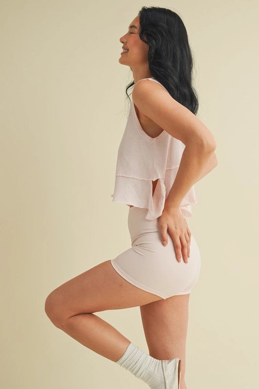Ballet Pink Studio Layering Tee