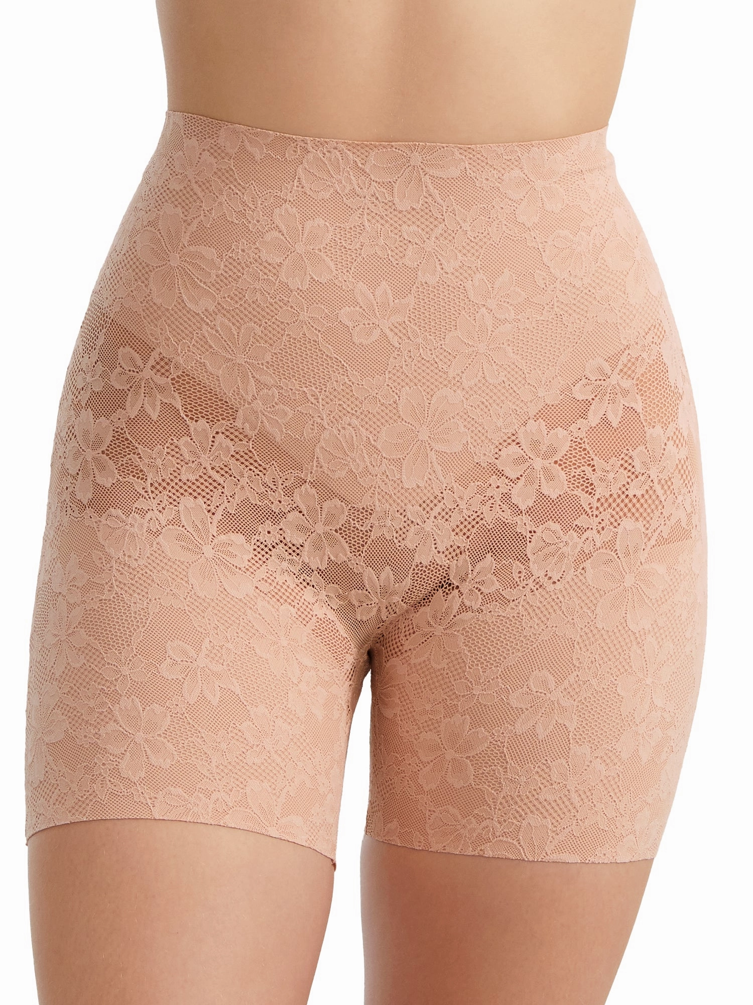 Bare Women's The Lace Smoothing Mid-Thigh Shaper