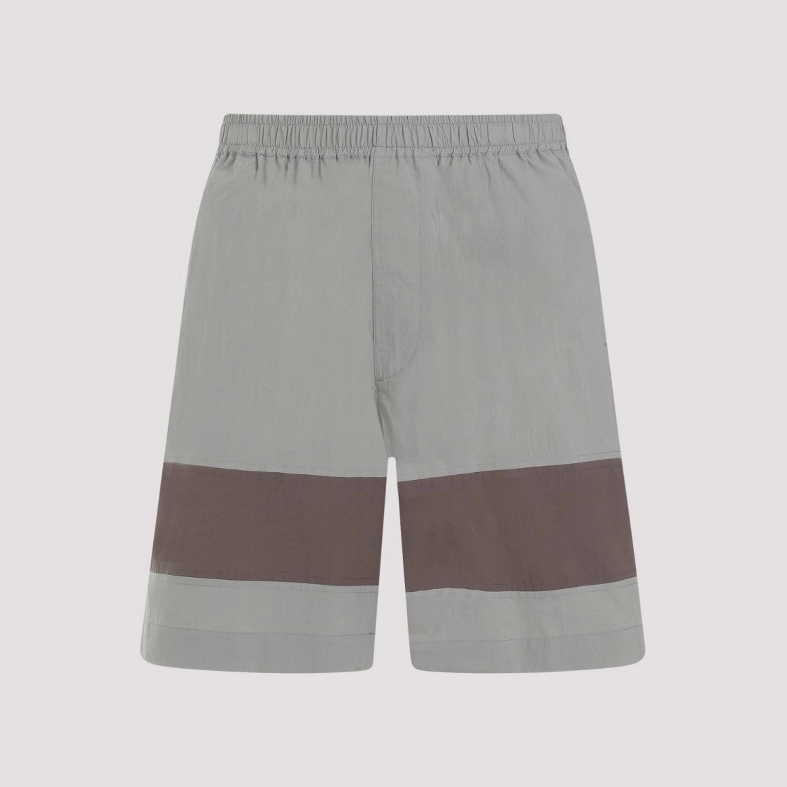 Barrel Grey Cotton Shorts