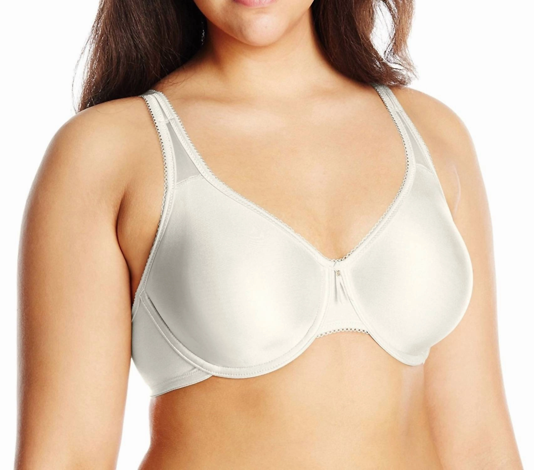 Basic Beauty Full Figure Underwire Bra In Ivory