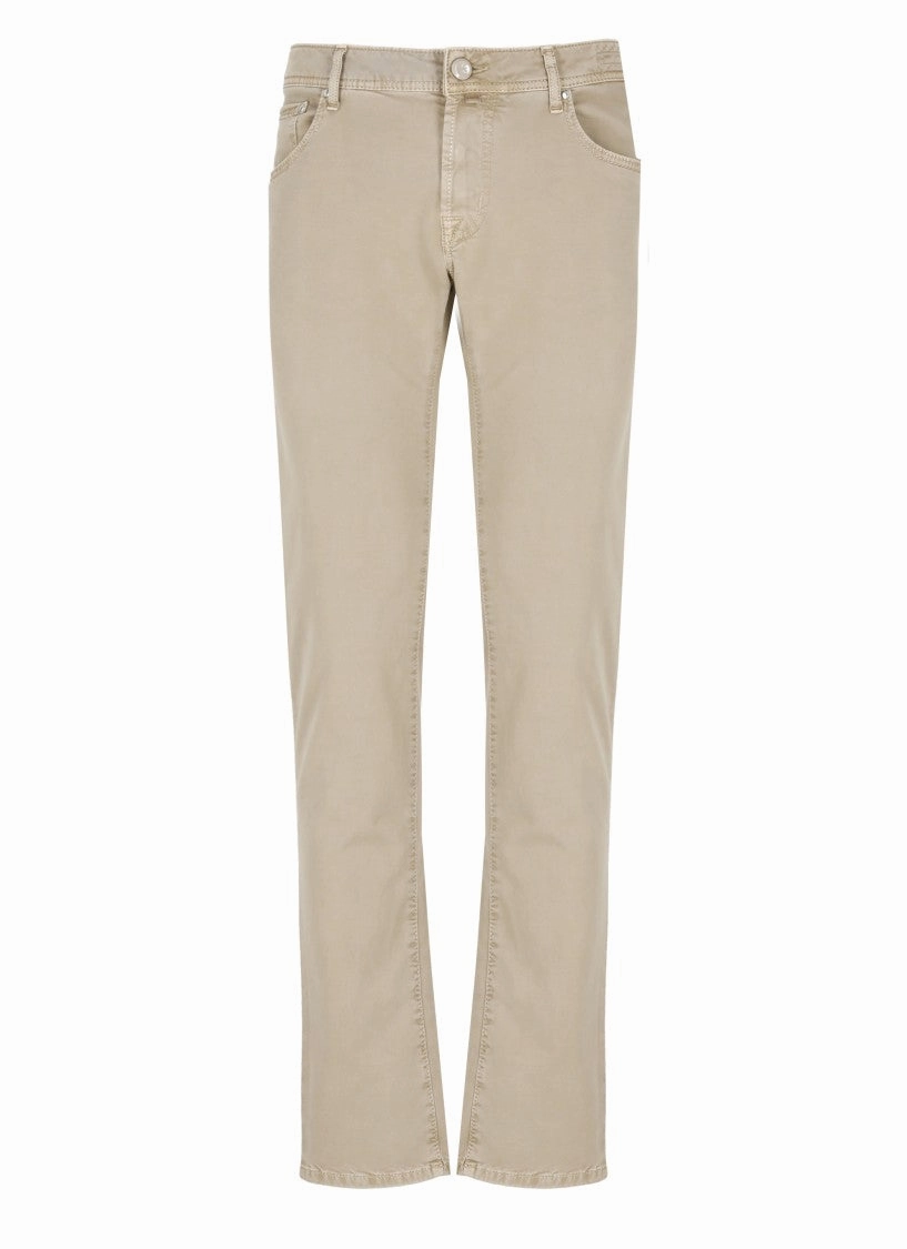 Beige Nick Slim Pants