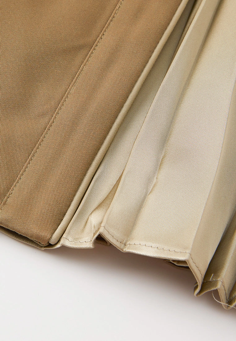Belt-bag Notched-lapel Maxi-length Jacket