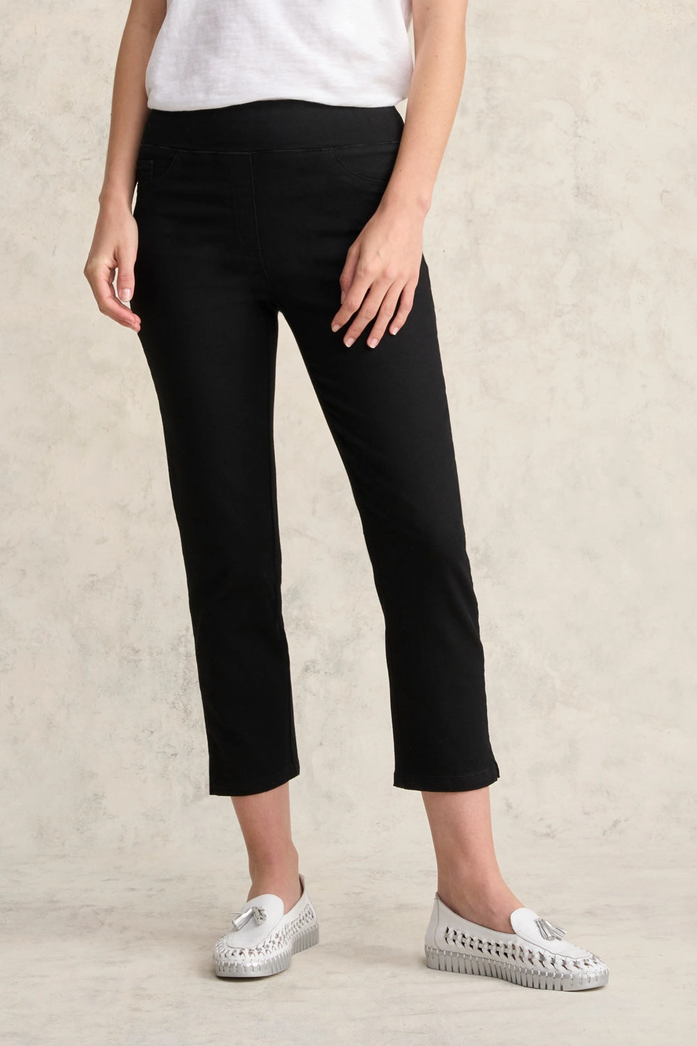 Bengajean 3/4 Slim Leg - Black