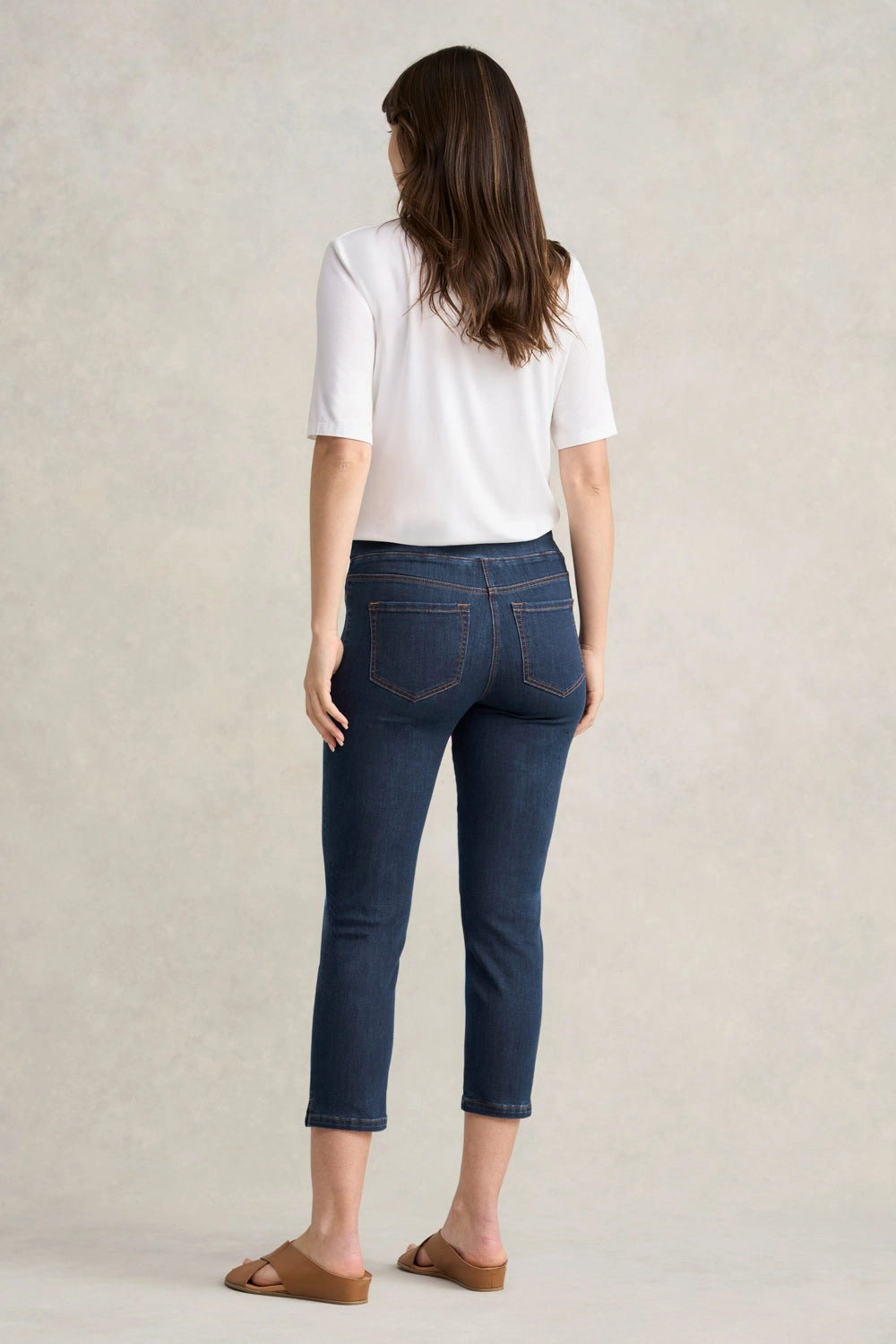 Bengajean 3/4 Slim Leg - Mid Indigo
