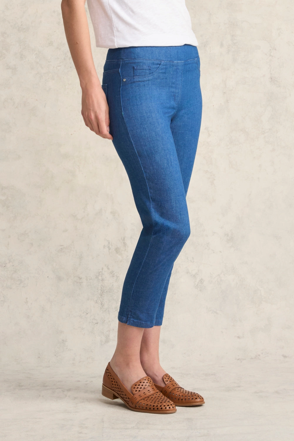 Bengajean  3/4 Slim Leg - Ultramarine