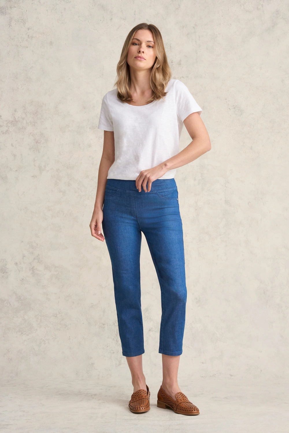 Bengajean  3/4 Slim Leg - Ultramarine