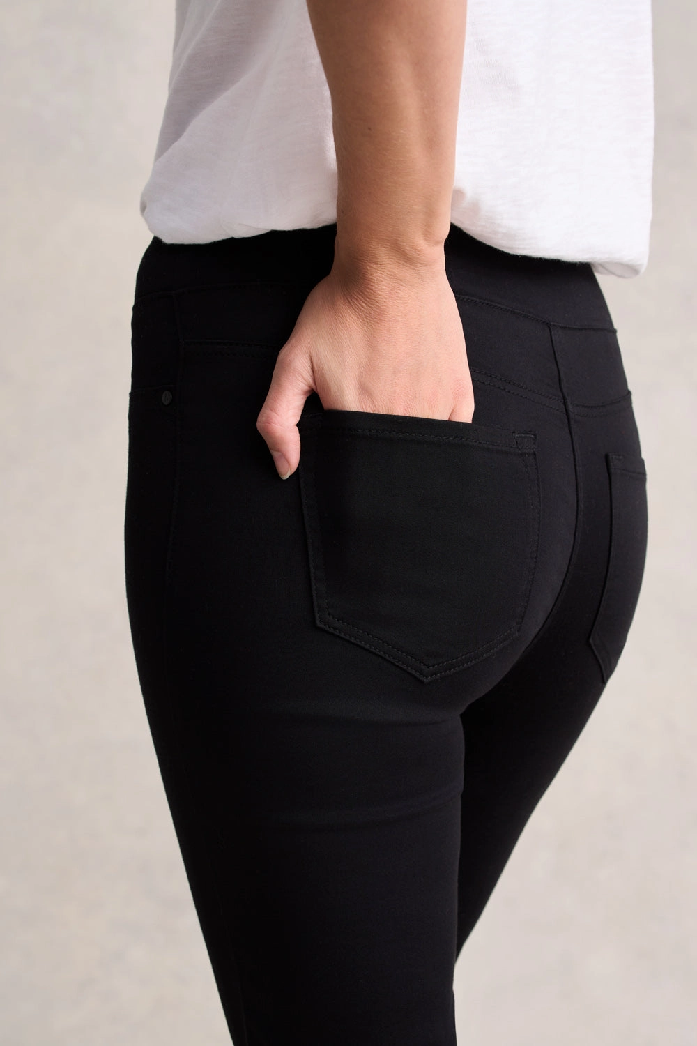 Bengajean 7/8 Skinny Leg - Black