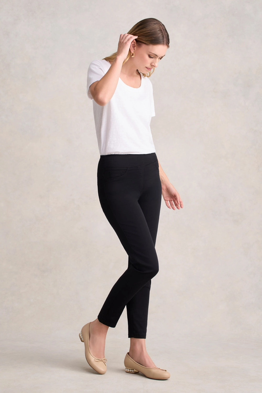 Bengajean 7/8 Skinny Leg - Black