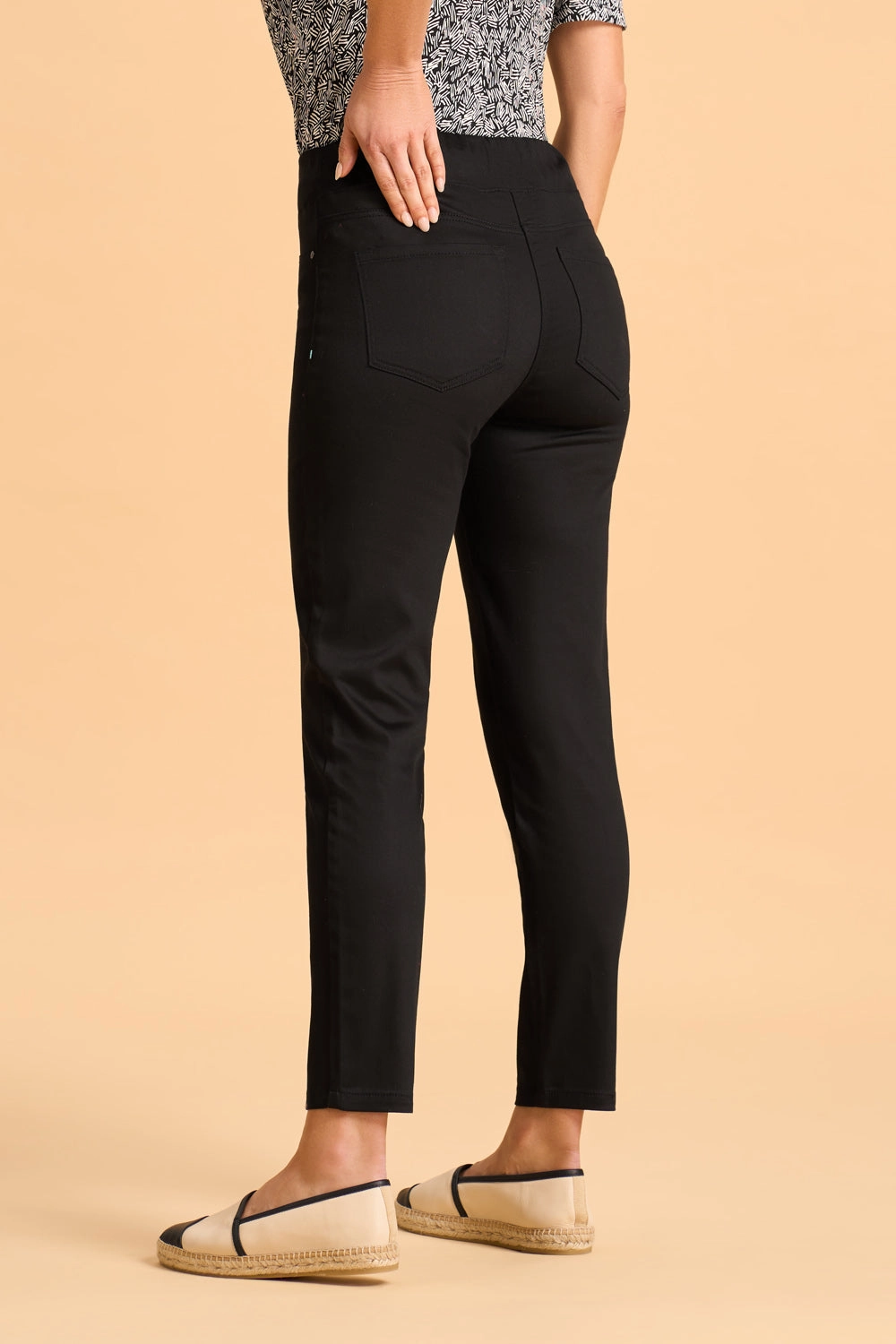 Bengajean 7/8 Skinny Leg - Black Noir