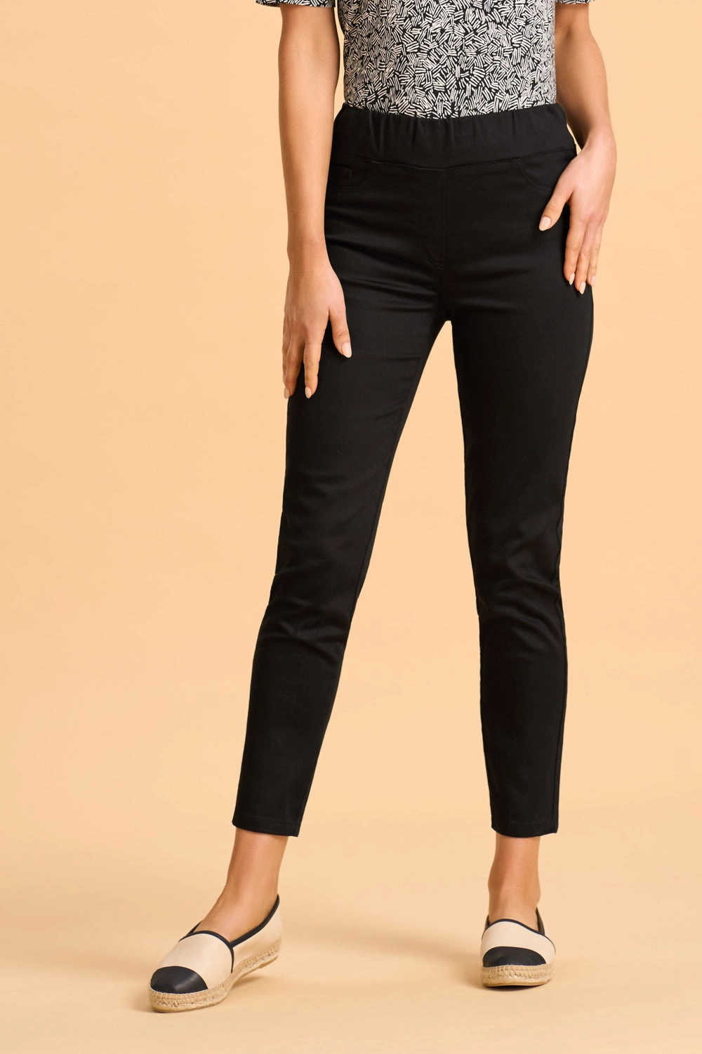 Bengajean 7/8 Skinny Leg - Black Noir