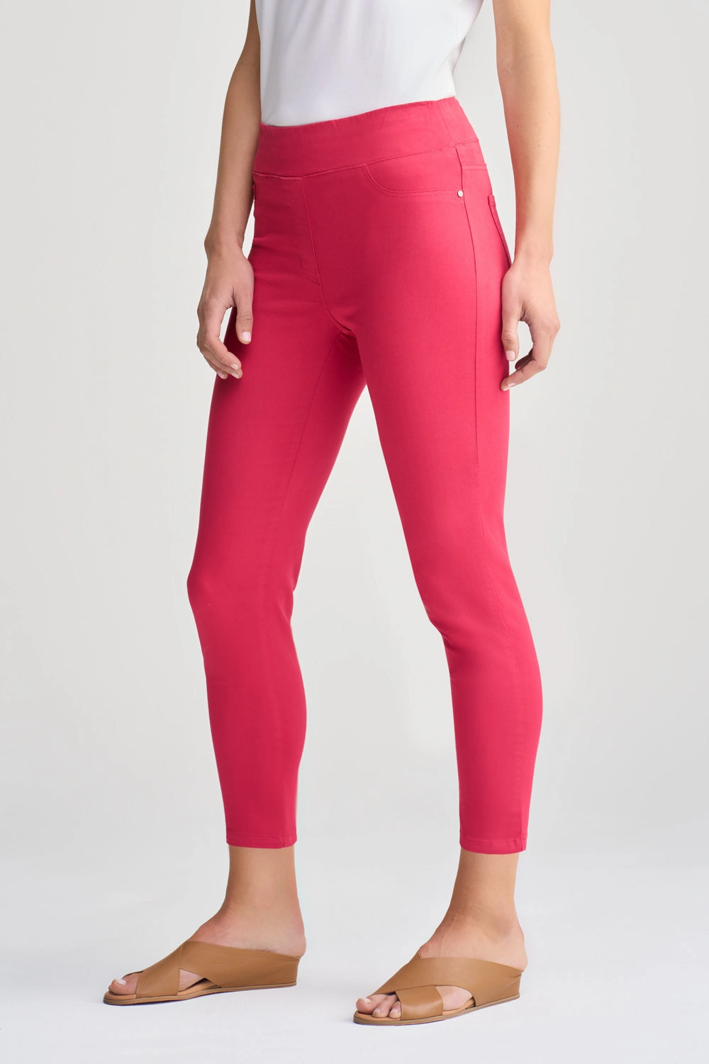 Bengajean 7/8th Skinny Leg - Dusty Rose