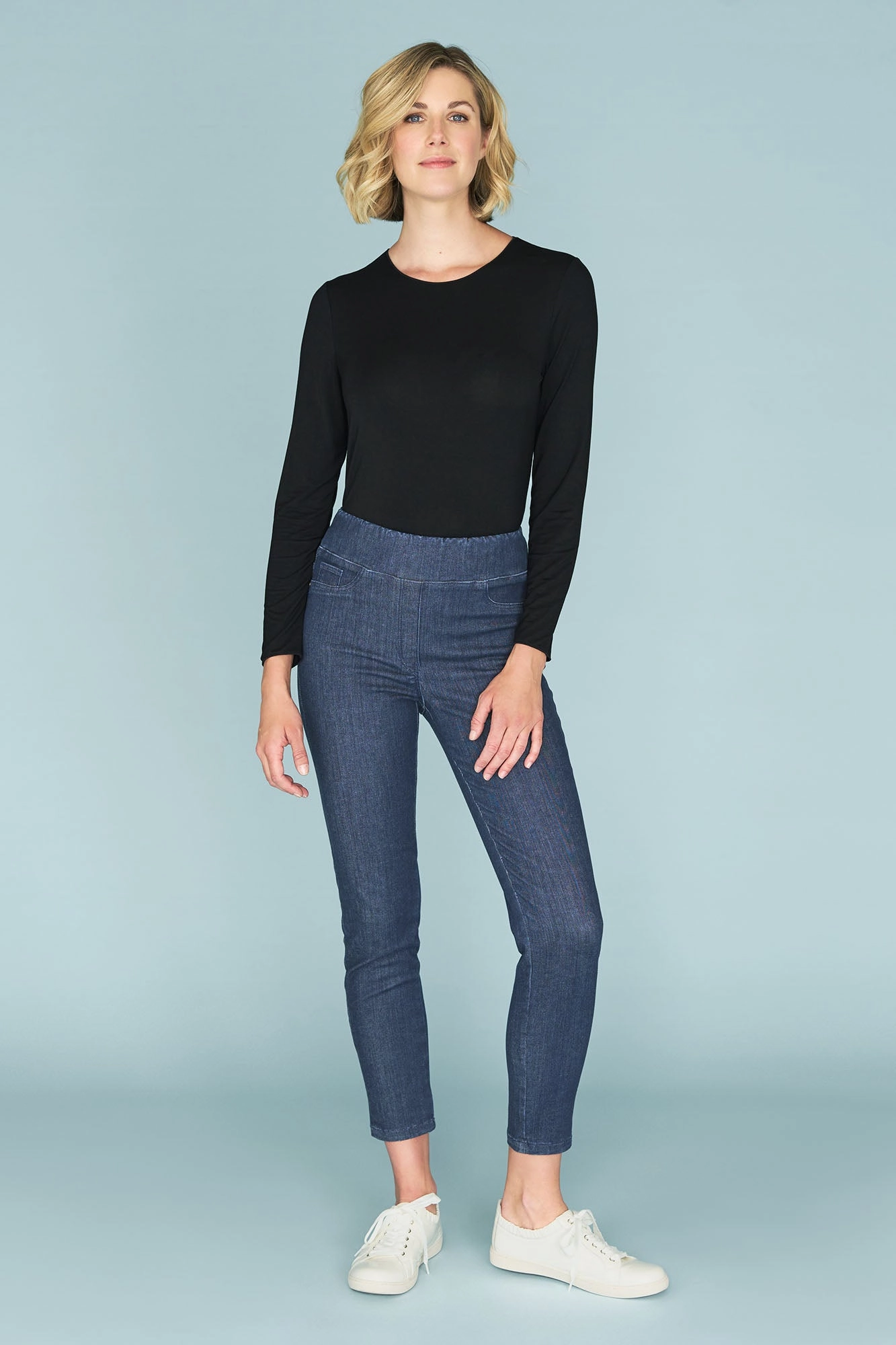 Bengajean 7/8th Skinny Leg - Indigo Rinse