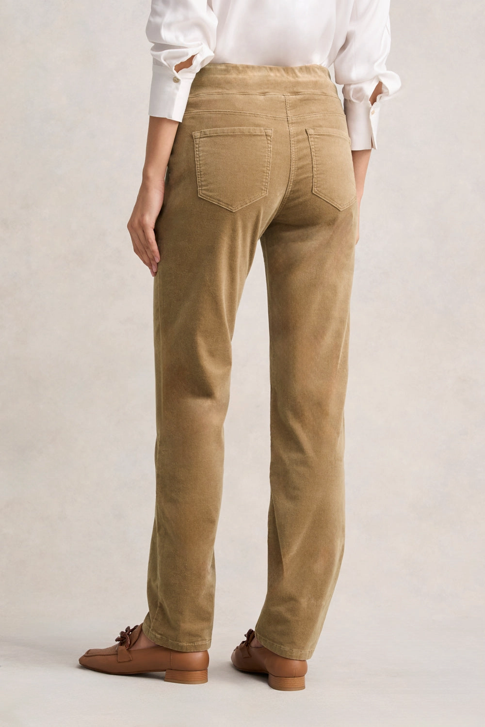Bengajean Cord Straight Leg - Biscotti