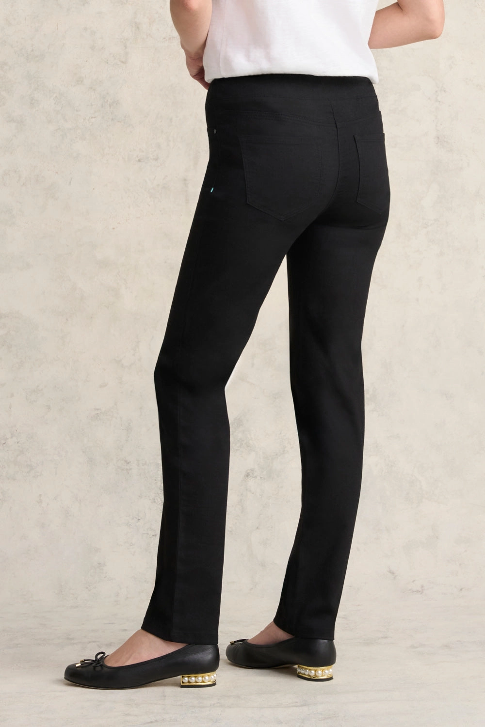 Bengajean Full Length Straight Leg - Black