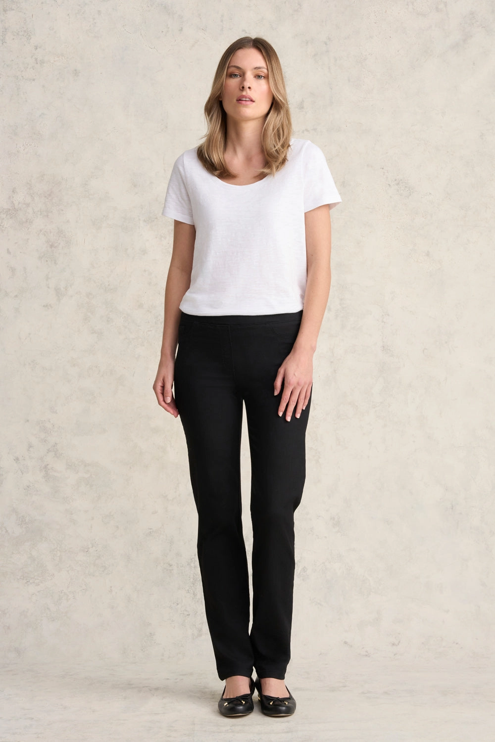 Bengajean Full Length Straight Leg - Black